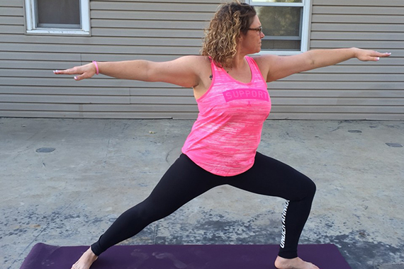 She Beat Cancer, Found Yoga and Lost 95 Pounds