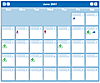 Monthly Calendar View